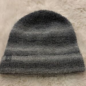 Barefoot Dreams Two-Tone Gray Cozy Beanie